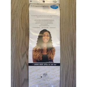 Organique Master Mix Loose Deep Hair 18" & 20" Bundle